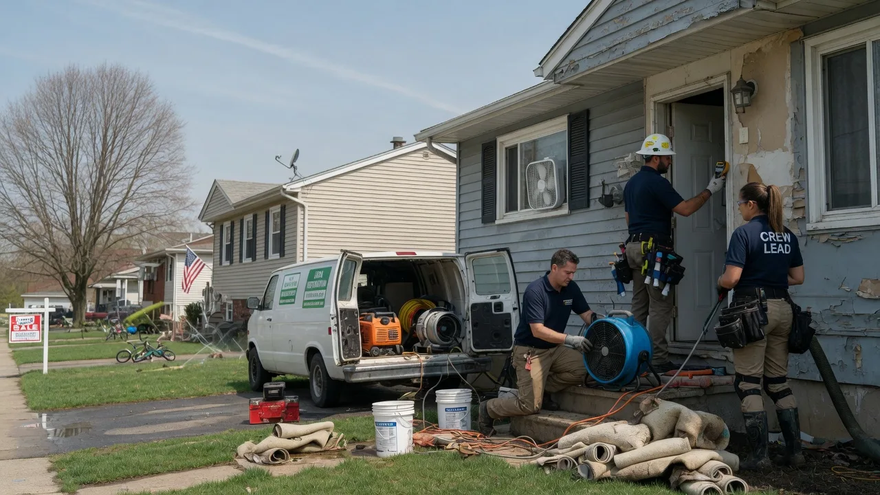 Flood Cleanup in Grovertown, IN near me